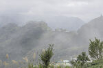 山峦 云雾