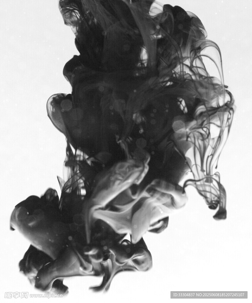 水墨交融瞬间
