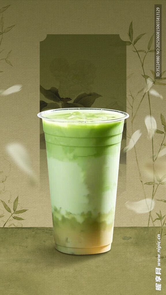  奶茶海报