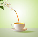 花茶背景