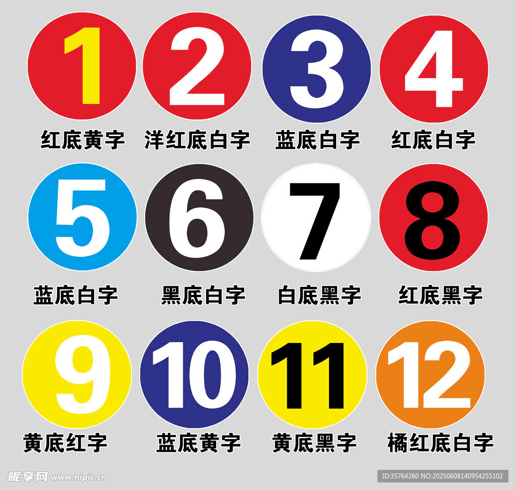 号码牌