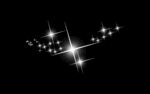 透明星星 点点
