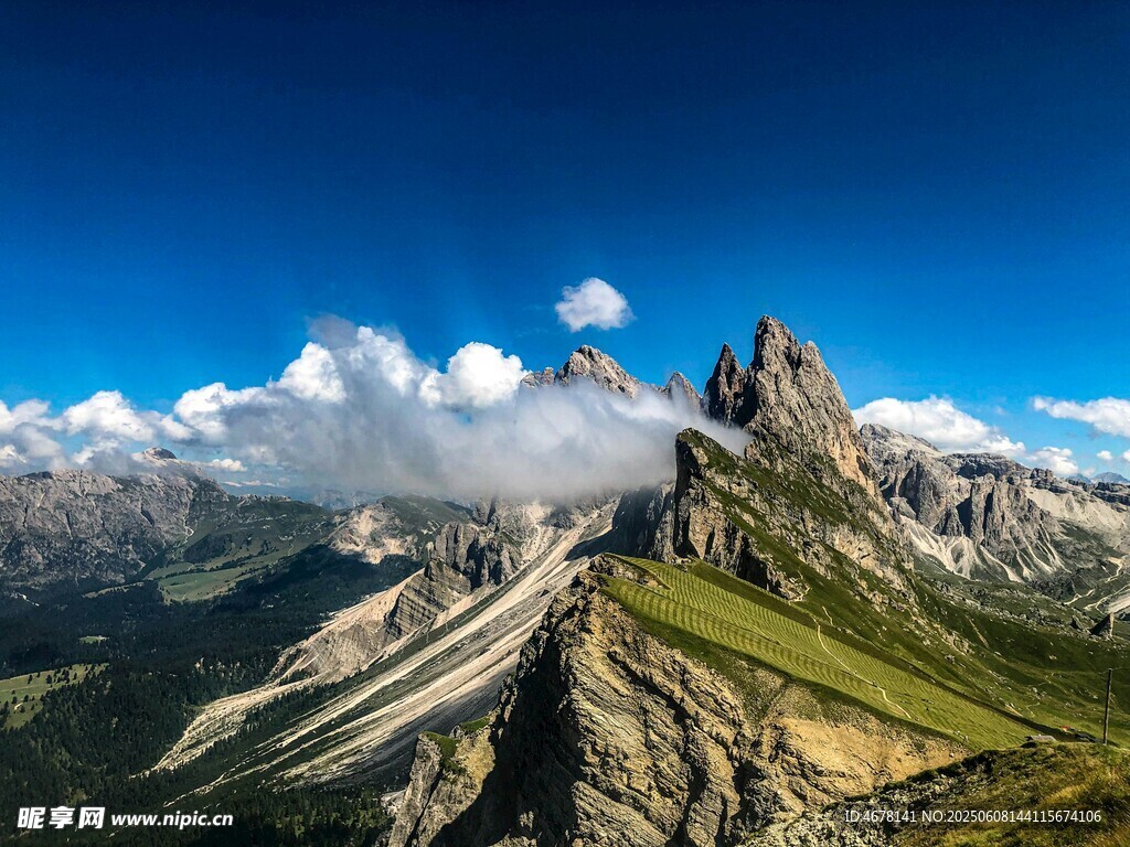 壮丽高山美景