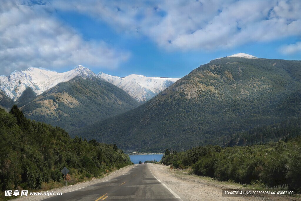 山间公路美景