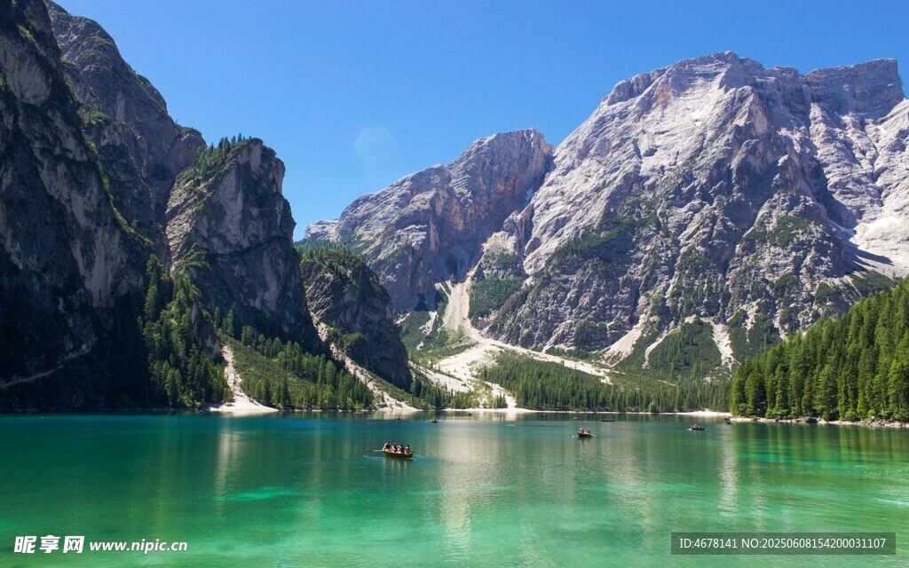 绝美山湖风光