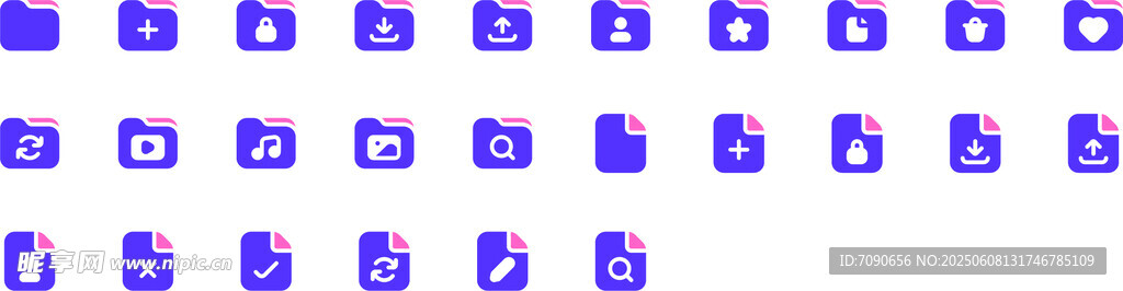 蓝色数字图案 