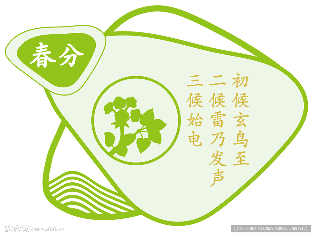 春分  二十四节气 七十二候 
