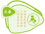 立春  二十四节气 七十二候 