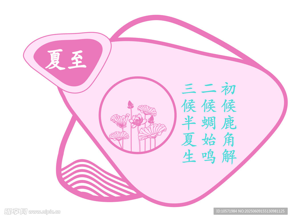 夏至二十四节气  七十二候  