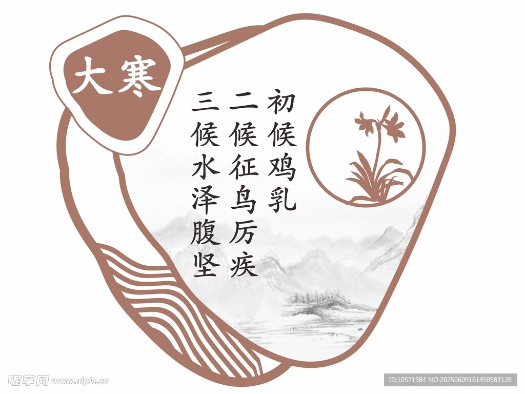 大寒 二十四节气 七十二候