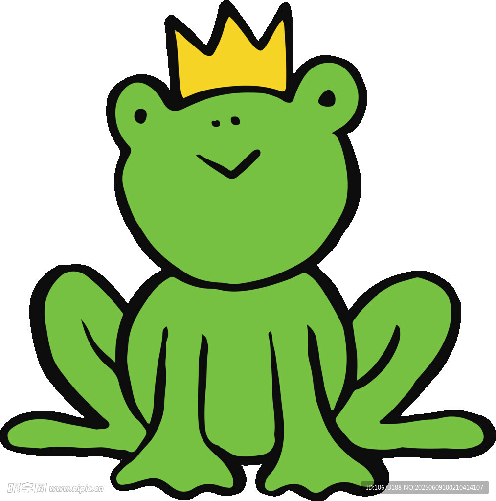 戴皇冠的青蛙