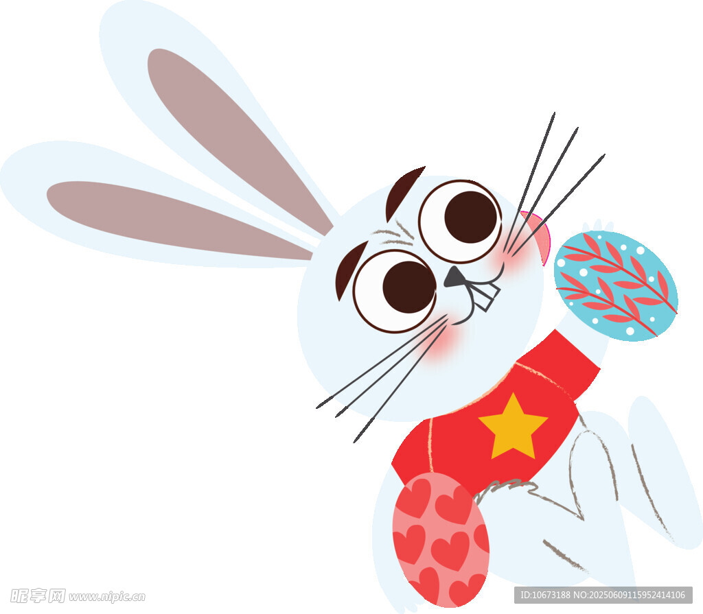 萌兔贺岁 怀抱中国元素彩蛋
