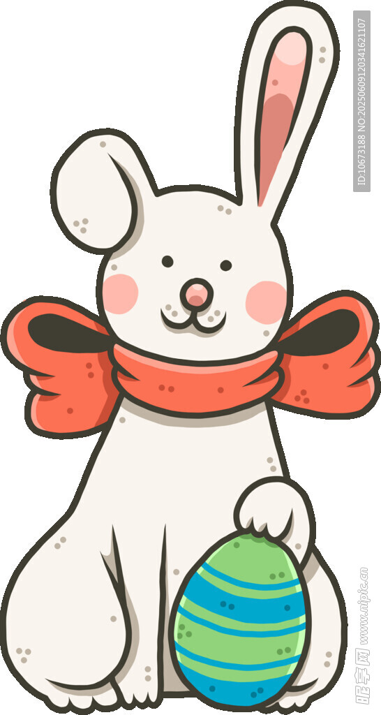 兔子抱彩蛋