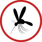 禁止蚊虫标志