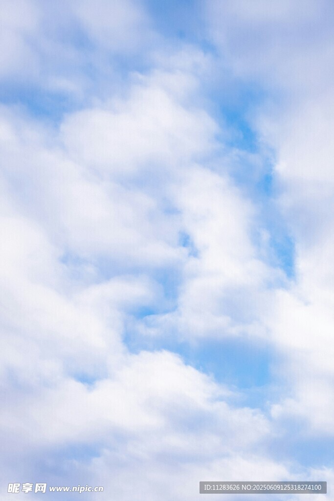 蓝天白云美景