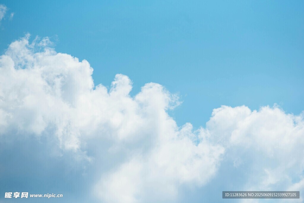 蓝天白云美景