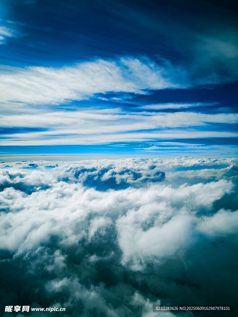 高空云海美景