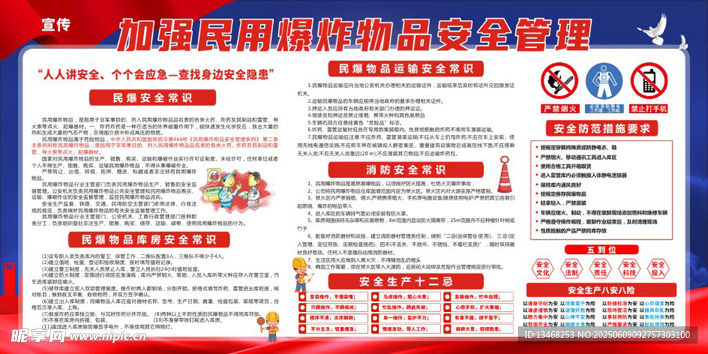 安全生产宣传栏海报