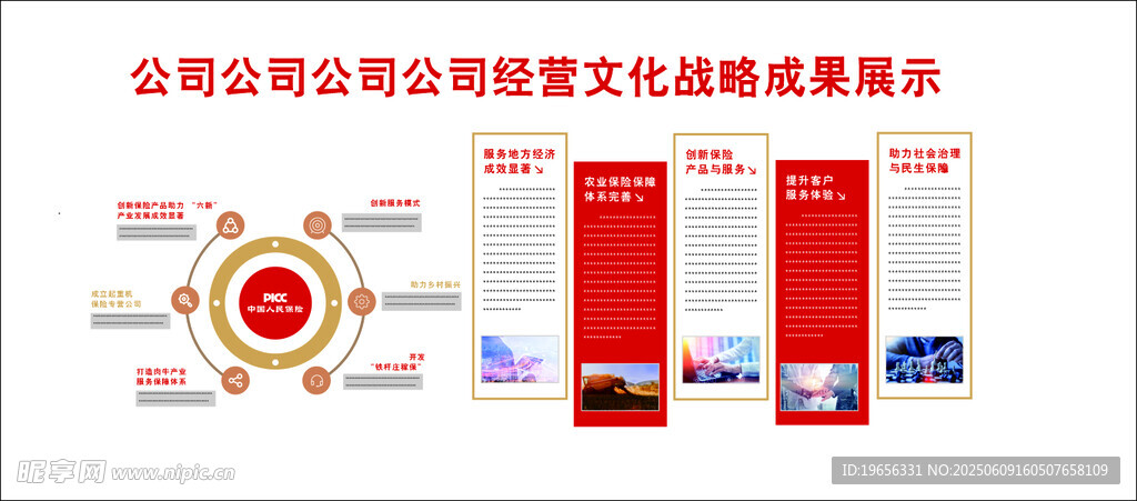 公司成果展示文化墙