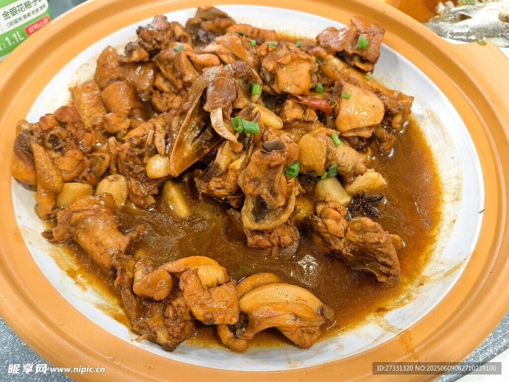 美味红烧鸡块