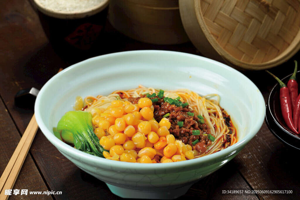 碗杂面 豌豆面