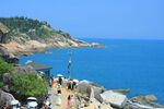 海龟岛游客照