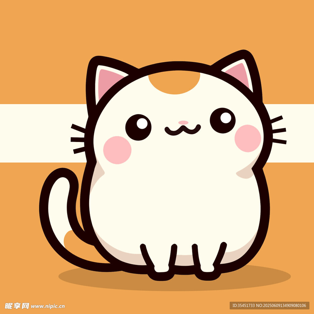 可爱卡通猫咪形象