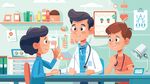 儿童医疗医患沟通医院医疗海报
