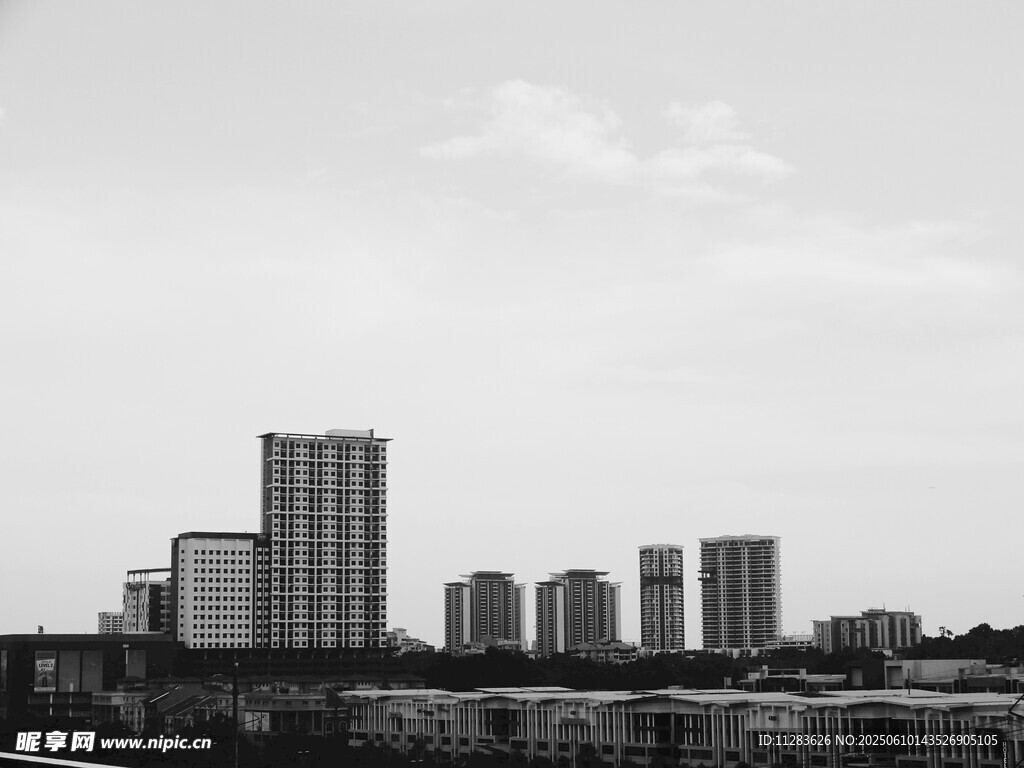 城市高楼景观