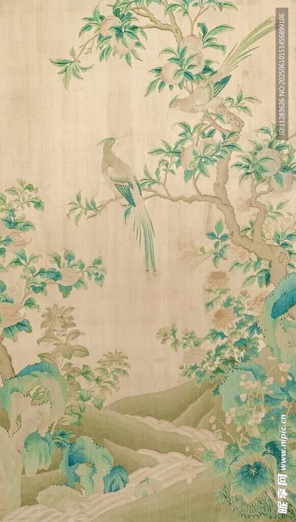 中式花鸟图