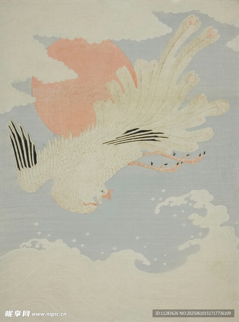 抽象水墨风格艺术画作