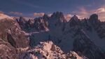 壮丽雪山美景