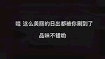 美丽日出被捕捉