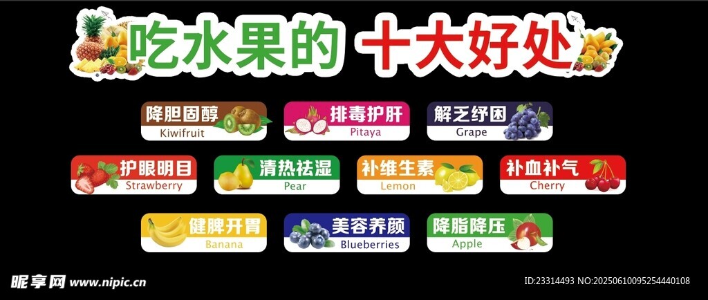 吃水果的十大好处