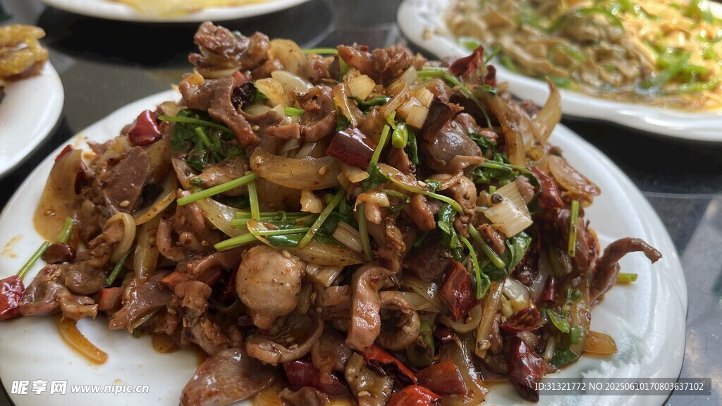 美味爆炒鸡胗