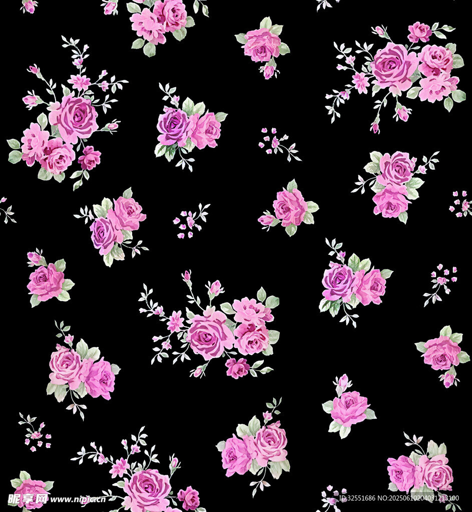 手绘花