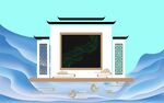 中式山水间的雅致建筑