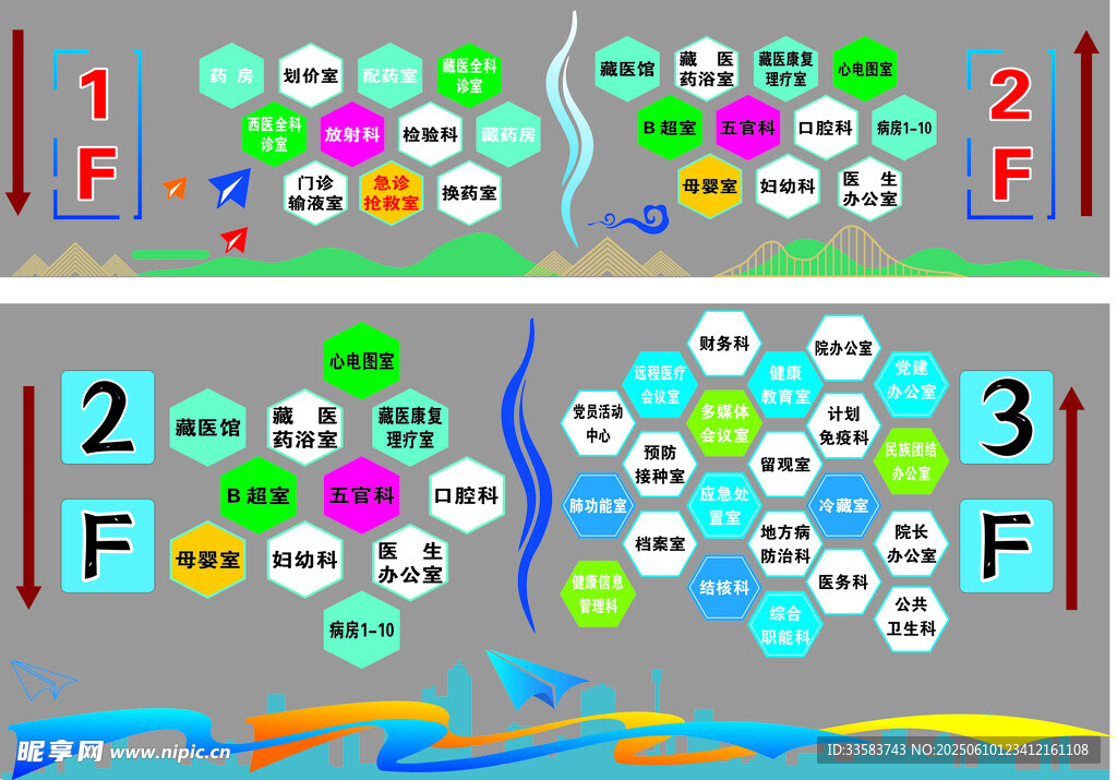 楼层指引图