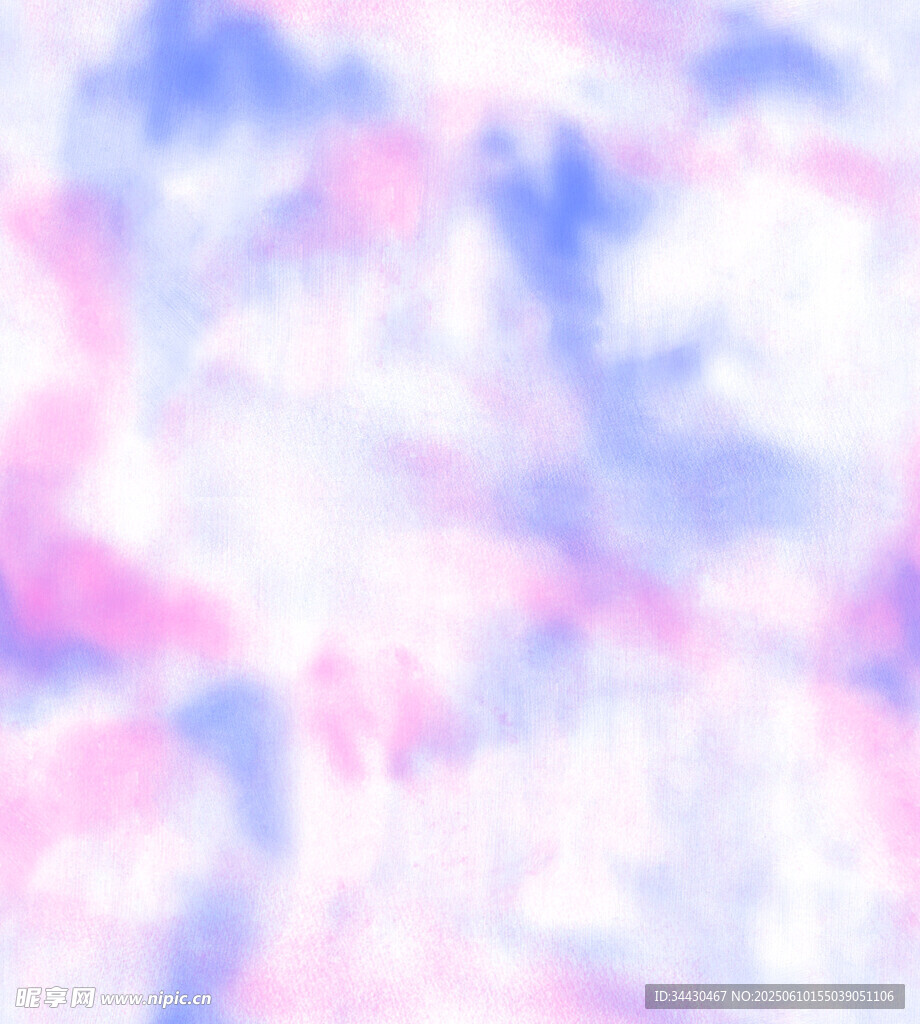 梦幻粉蓝渐变水彩背景