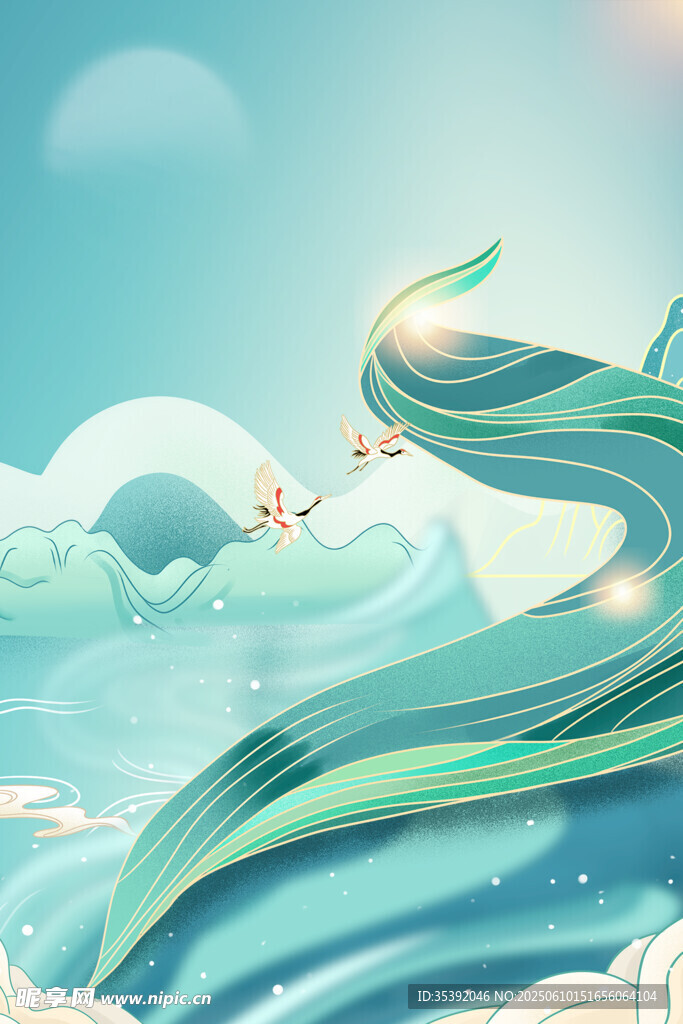 梦幻海浪上的奇幻之旅