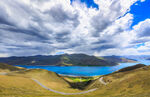 高山湖畔美景