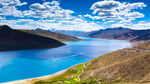 壮丽高原湖泊美景