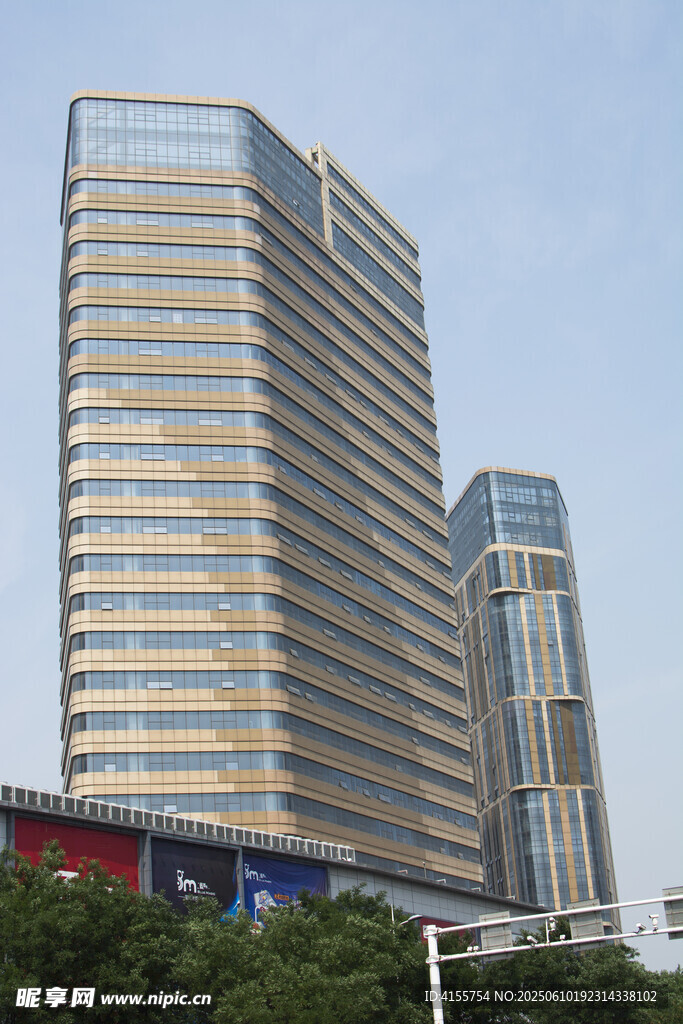 现代都市高楼大厦景观