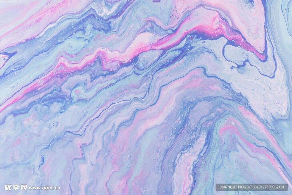 梦幻渐变流体艺术纹理