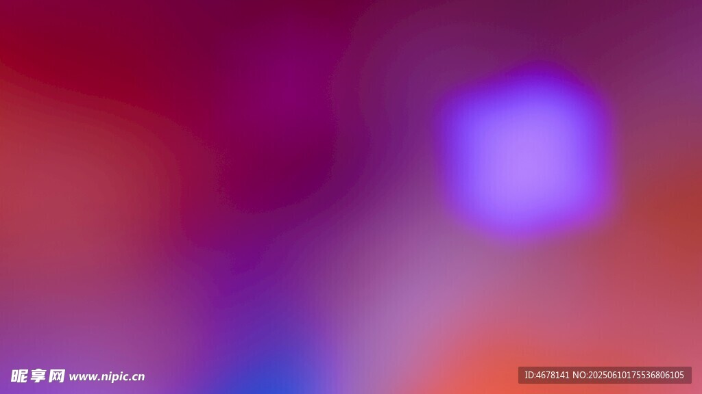 梦幻多彩模糊背景画面