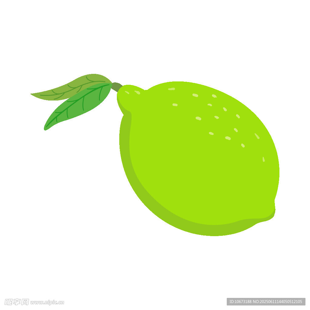 青柠檬插画