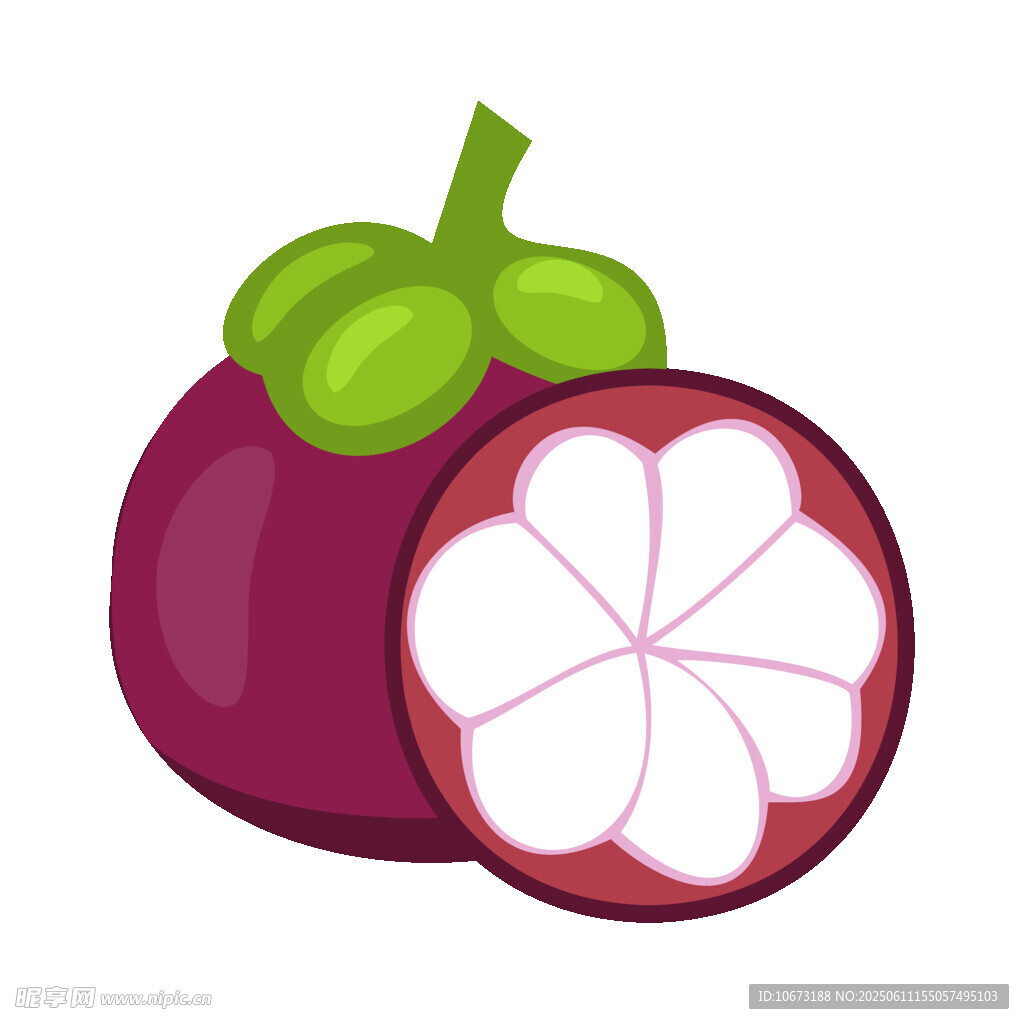 卡通山竹插画