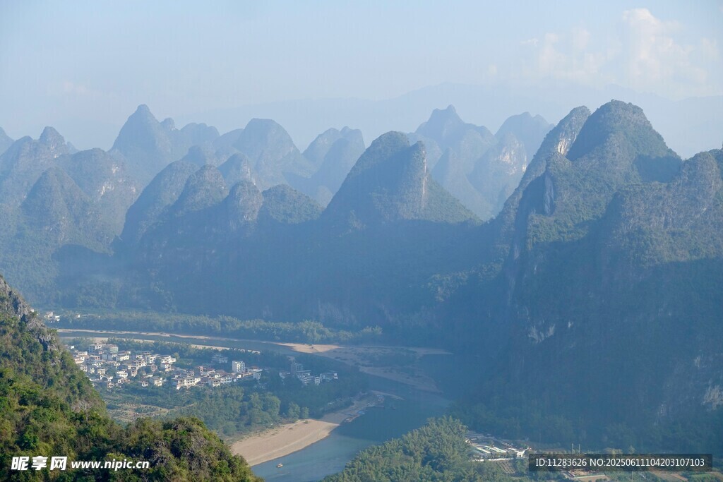 桂林山水壮丽风光