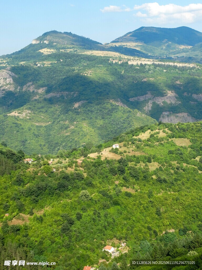 青山绿野自然风光美景