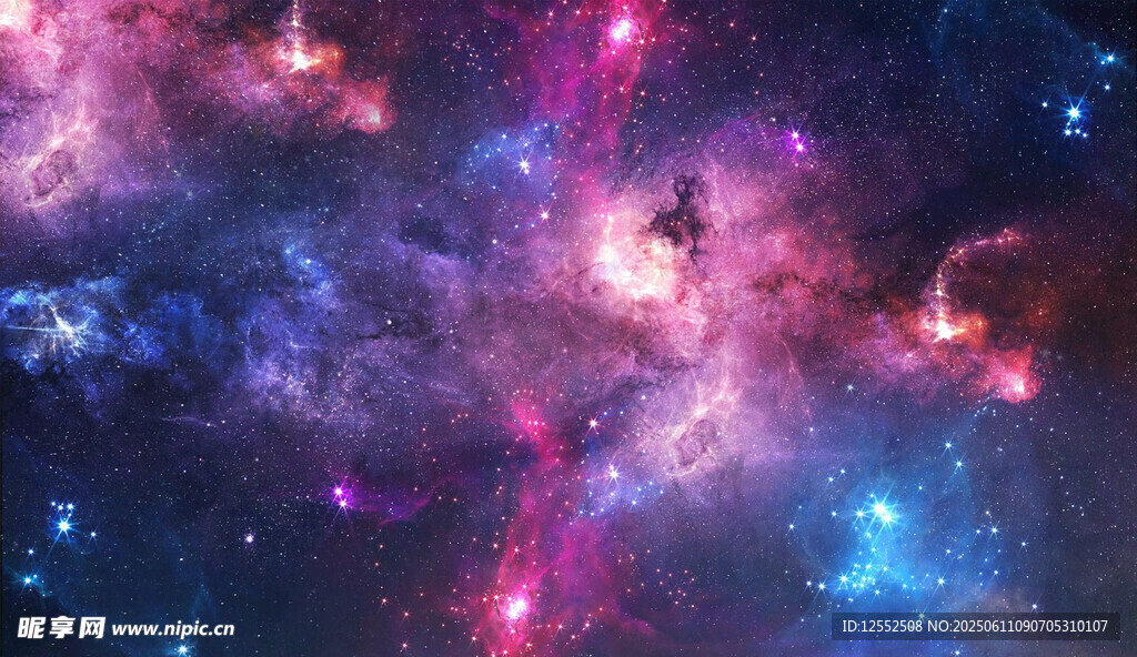 绚丽星云宇宙奇观